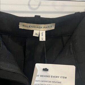 Balenciaga Paris Black Trousers